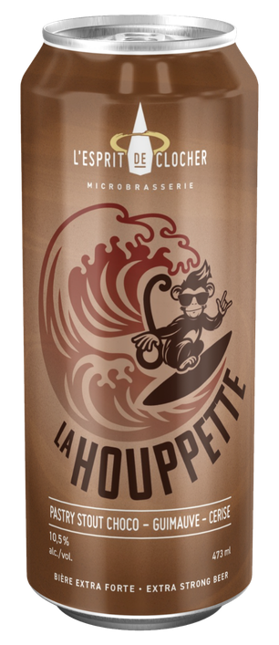 La Houppette - Pastry Stout choco - guimauve - cerise